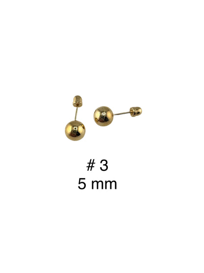 Ball earrings