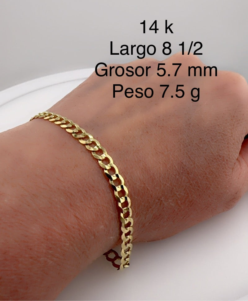 Pulsera de oro en 14k
