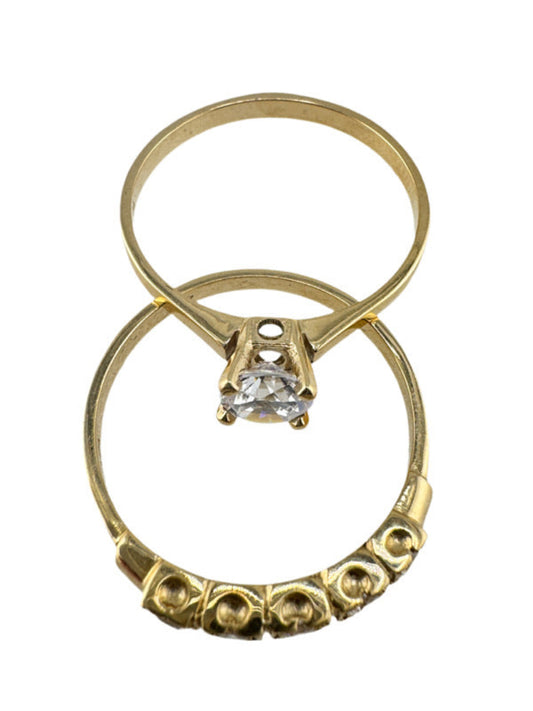 Anillos de compromiso tradicional cubano