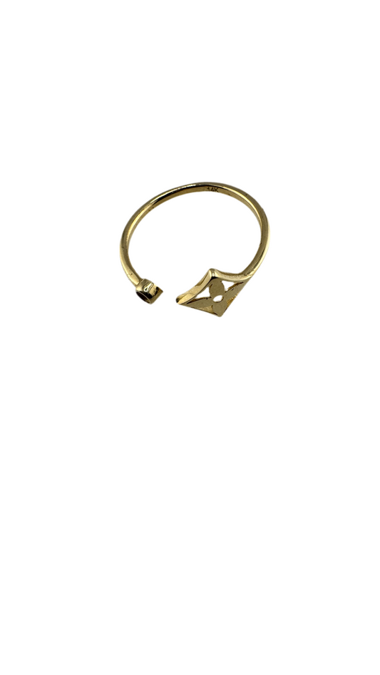 Anillos abiertos de oro