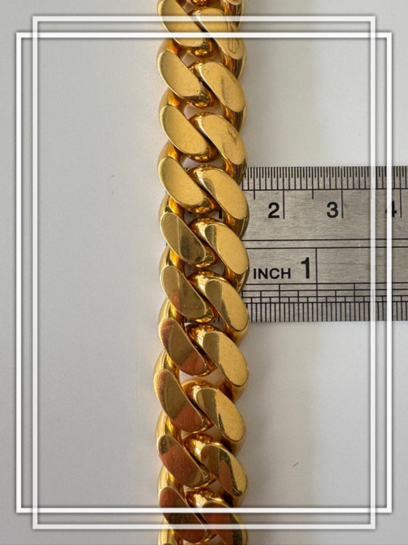 Pulseras de oro para hombre