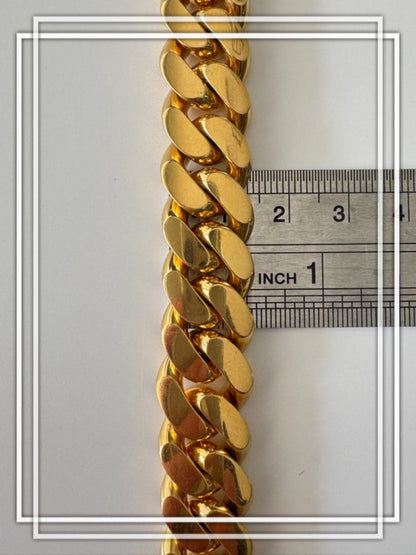 Pulseras de oro para hombre
