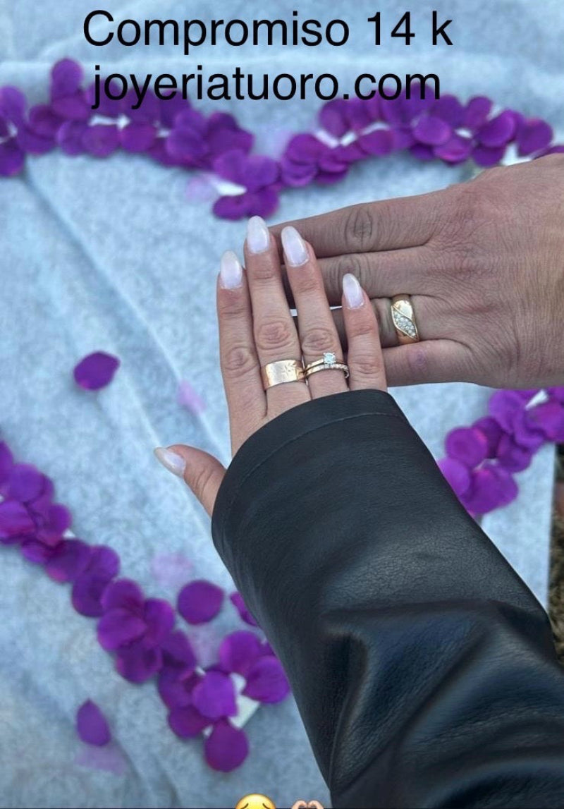 Anillos compromiso de eternidad