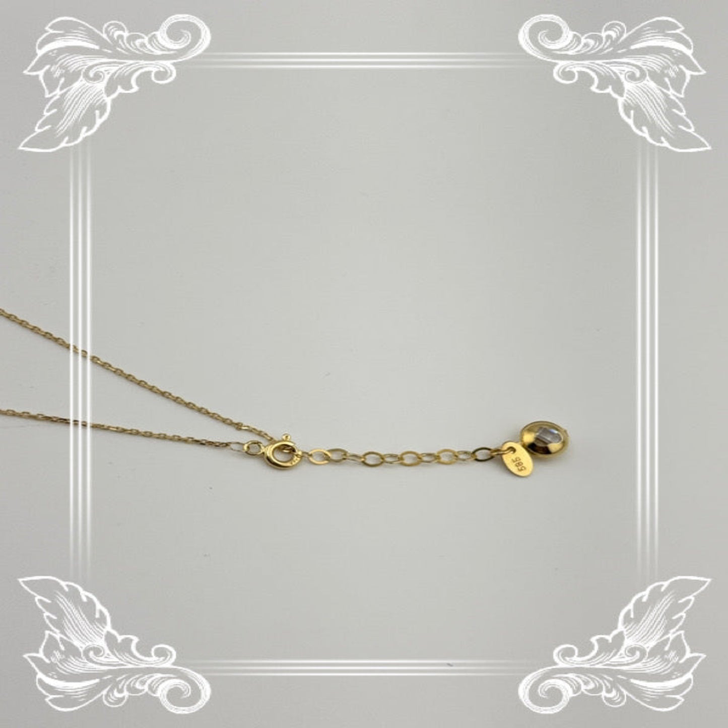 Collar de oro para mujer