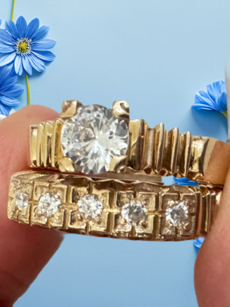 Anillos de compromiso, formas.