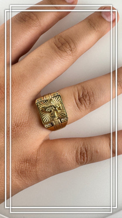 Anillo para hombre de sellos