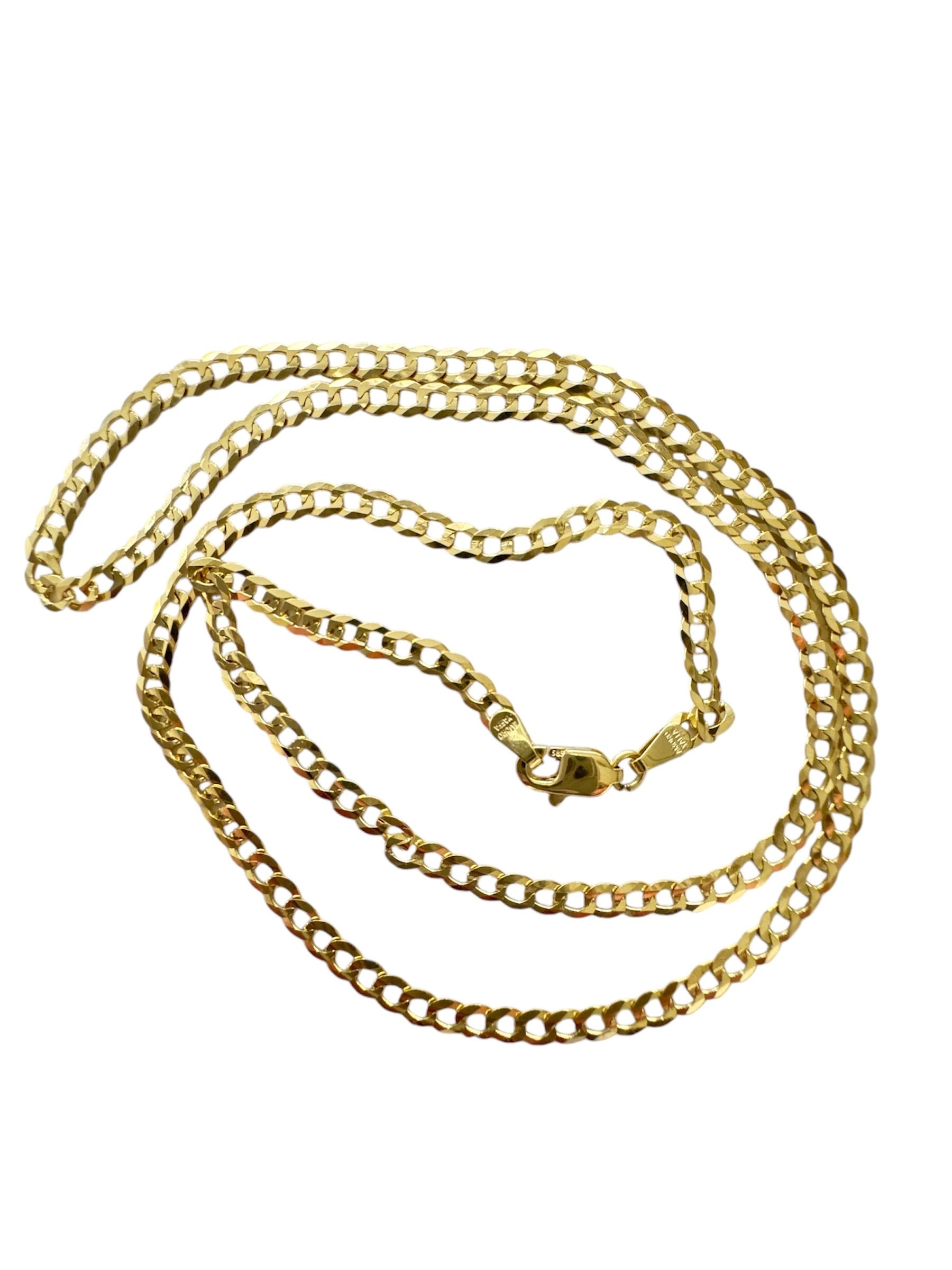 Cadena cubano italiana 3.2 mm