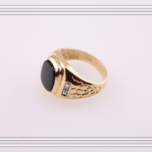 anillo de oro 