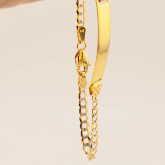 Pulseras de oro para bebes