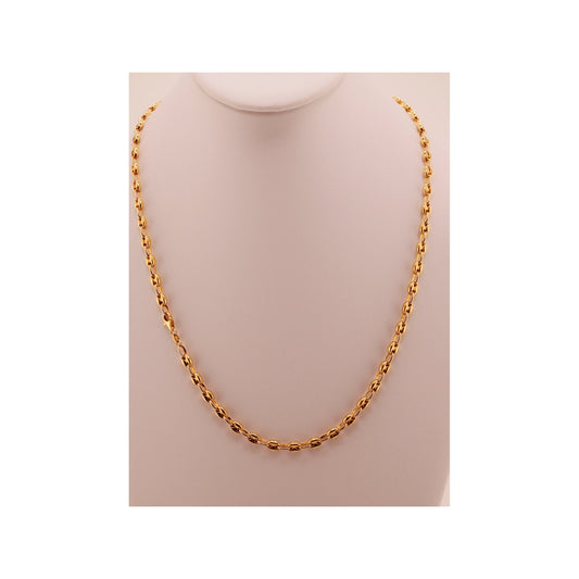 pulso y cadena de oro