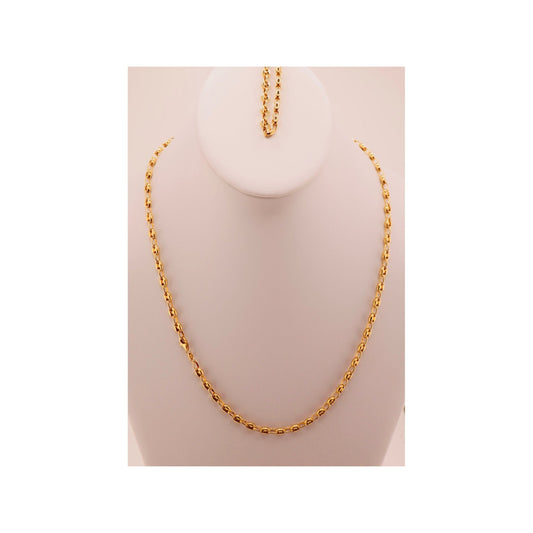 pulso y cadena de oro 