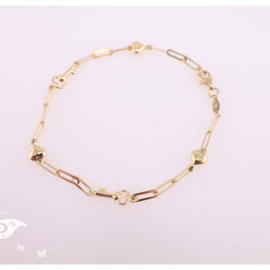 pulseras de llaves y corazones 