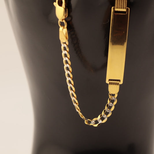 Pulseras de oro para bebes