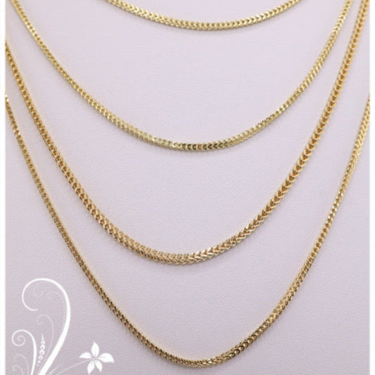Cadena franco de oro