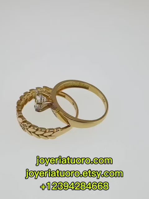 Anillos de compromiso.