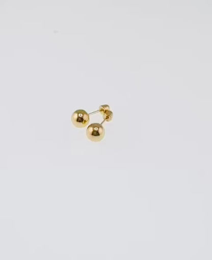 Ball earrings