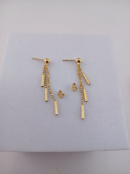 Aretes largos