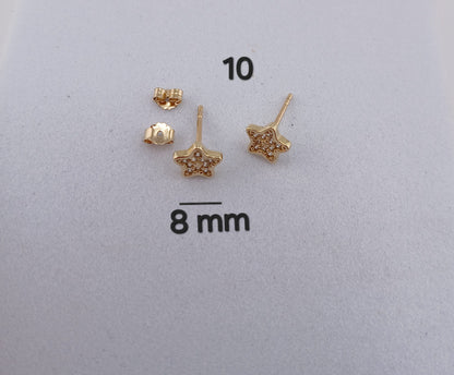 Aretes pegados