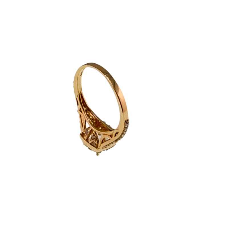 Anillo de compromiso halo