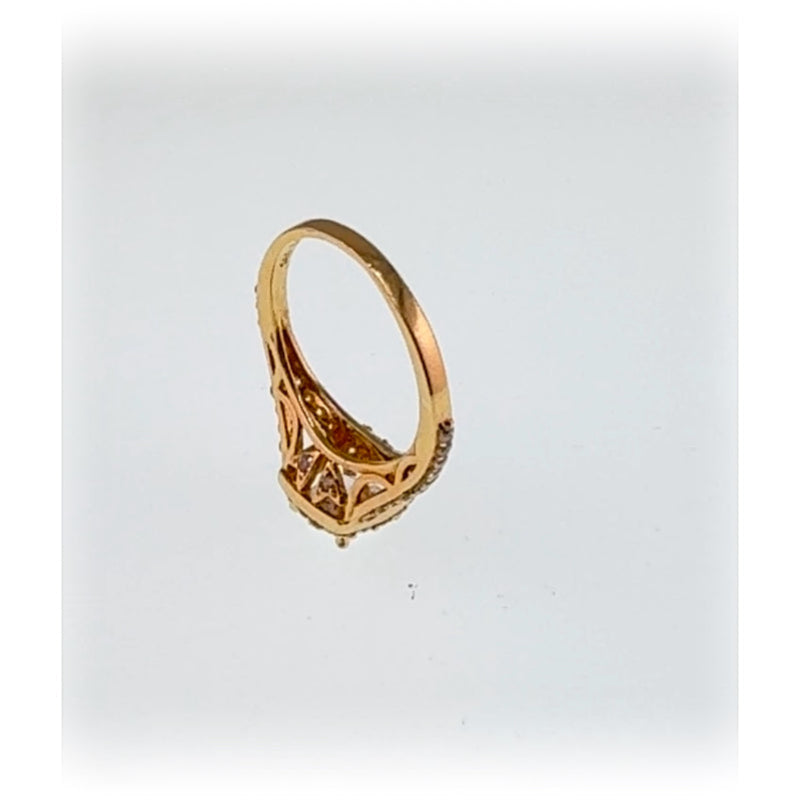 Anillo de compromiso halo