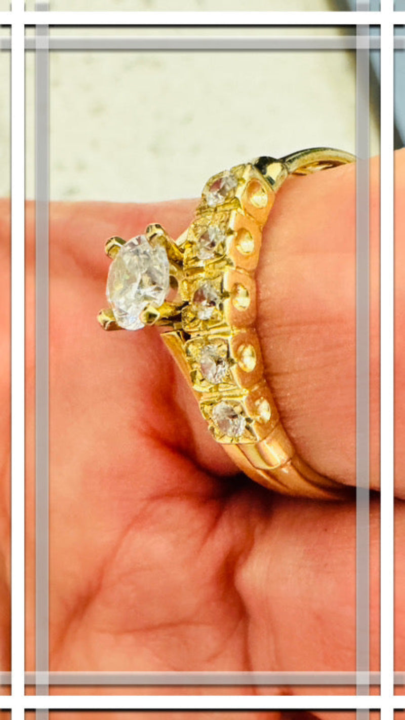 Anillos de compromiso tradicional cubano  