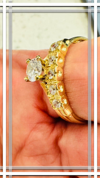 Anillos de compromiso tradicional cubano  